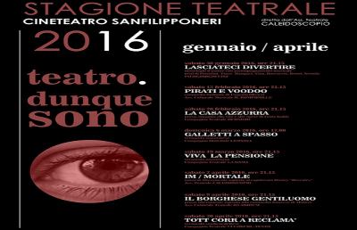 San Benedetto, parte la stagione teatrale 2016 al CineTeatro San Filippo Neri