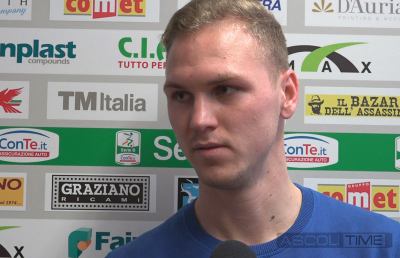 Ascoli, Benedicic: “Qui c'è un progetto importante, prima salvezza e poi Serie A”
