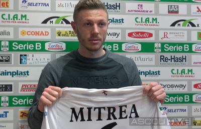 Ascoli, Mitrea: “Mi trovo bene con tutti. Voglio tornare in Nazionale per gli Europei”