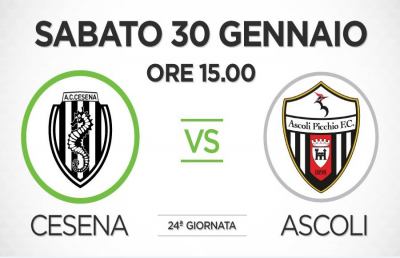 Cesena-Ascoli, da domani aperta vendita biglietti per la gara al ''Manuzzi''