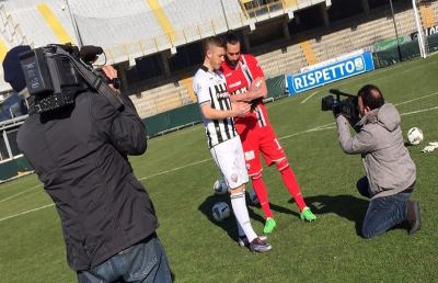 Ascoli Picchio, Lanni e Mitrea alla prova con ''Sky Sport Tech''