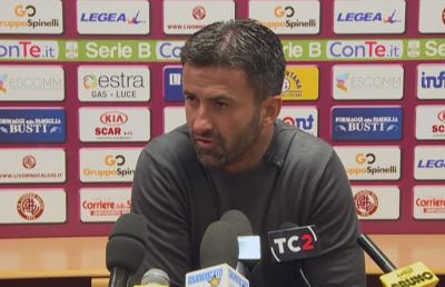 Livorno, torna Panucci: ''Squadra demoralizzata ma c'è voglia di risalire la classifica''