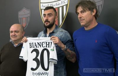 Ascoli, Bianchi si presenta: “Mi sento bene, voglio conquistare la salvezza”