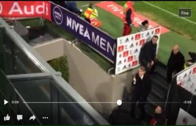 Inter, Mancini post derby: ''Il dito medio? Mi stavano dicendo di tutto''