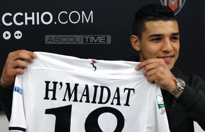 Ascoli Picchio, H'Maidat: ''Mi piace giocare davanti alla difesa''