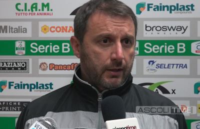 Ascoli, la voce di mister Mangia dopo il pareggio col Latina