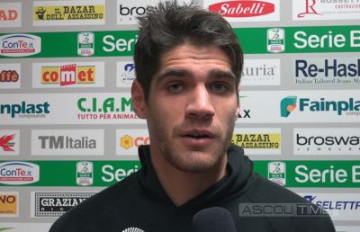 Ascoli-Latina 0-0, la voce di Pecorini al termine del match