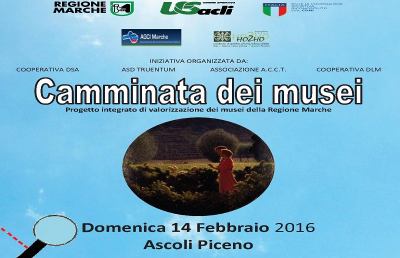 Il 14 Febbraio secondo appuntamento con l’iniziativa ''Camminate dei musei''