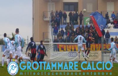 Eccellenza Marche, il Grottammare frena la corsa della Civitanovese