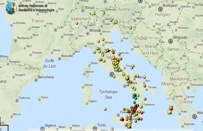 Scossa di terremoto di magnitudo 2.5 tra l'Ascolano e il Maceratese
