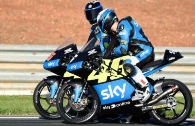 Sky Racing Team, per Fenati primi test sul circuito di Valencia