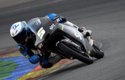 Moto 3, primi test per Fenati a Valencia: ''Ho girato molto forte''