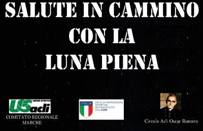 ''Salute in cammino con la luna piena'' a San Benedetto del Tronto