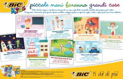 Bic torna nelle Marche per aiutare i bambini a disegnare il proprio futuro