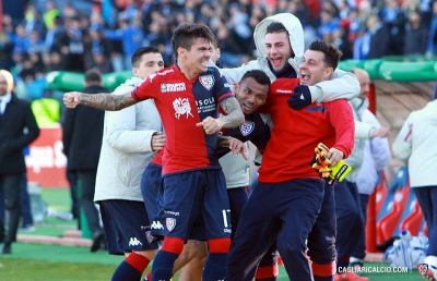 Serie B 27° turno: Cagliari con un piede in A, volano Spezia e Virtus Entella