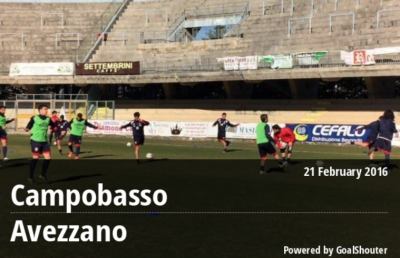 Campobasso-Avezzano 3-1, highlights
