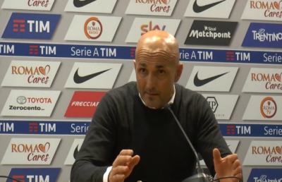 Spalletti: ''Totti ha sparato un paio di missili, non potevo fare altrimenti''
