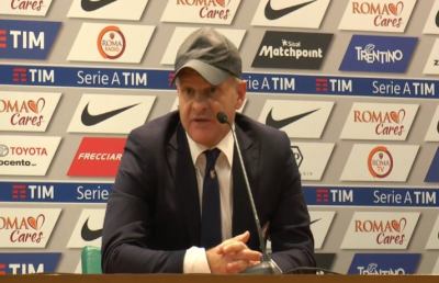 Iachini: ''Totti? A volte situazioni negative caricano una squadra''