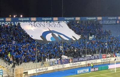 Novara-Pro Vercelli 1-1, succede tutto in avvio nel derby piemontese