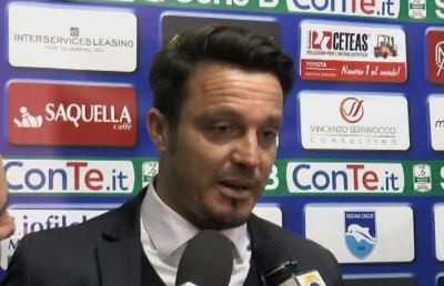 Pescara, Oddo post Ascoli: ''E' difficile vincere contro un modulo 10-0...''