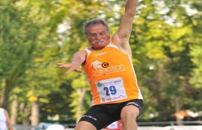 Atletica Master, a 75 anni Bruni si laurea campione italiano con record