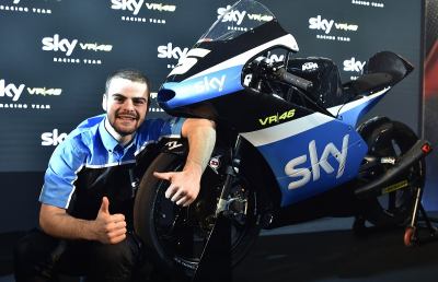 Moto3, presentato Sky Racing Team. Fenati: “Pronto per il titolo mondiale”