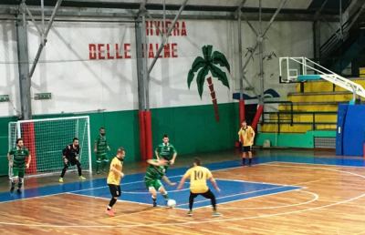 Calcio a 5, la Tecno Riviera delle Palme ha la meglio sul Csi Stella