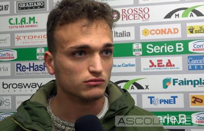 Ascoli Picchio, Ciabuschi: “Sono un lottatore, il mio modello è Perez” 