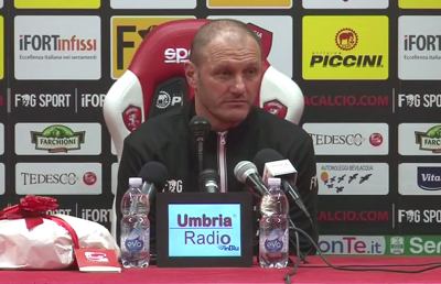 Perugia-Ternana 1-0, le voci di Bisoli e Breda post gara
