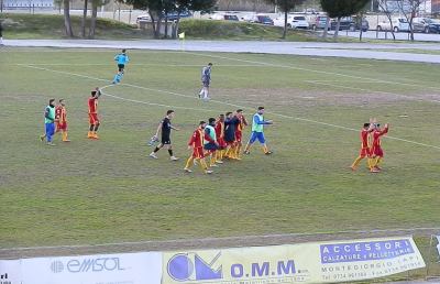 Folgore Veregra-Recanatese 2-3, highlights e intervista Mecomonaco