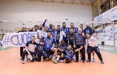 Volley Serie B1, la Videx Grottazzolina torna con due punti dall'Emilia