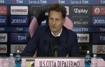 Palermo, Novellino: ''Abbiamo subito troppo palleggio del Napoli''