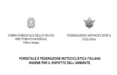 Forestale e Federazione Motociclistica Italiana insieme per rispetto ambiente