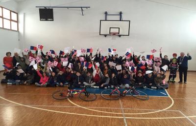 San Benedetto del Tronto, la Tirreno-Adriatico fa tappa anche nelle scuole