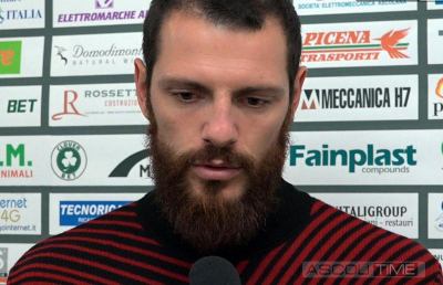 Ascoli, Giorgi torna ad allenarsi a parte. Domani allenamento su sintetico
