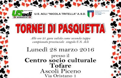 Ascoli, secondo turno del campionato provinciale singolo di burraco