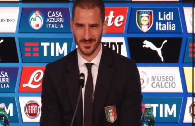 Bonucci: ''Merito di Conte se sono tra i migliori difensori del mondo''
