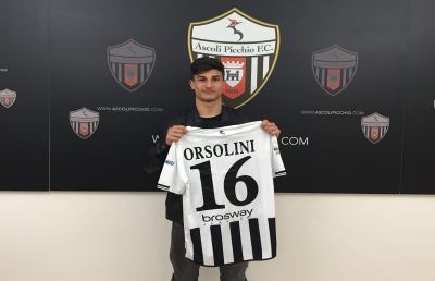 Ascoli Picchio, per Orsolini contratto fino al 30 Giugno 2019