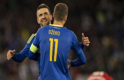 Svizzera-Bosnia 0-2, che magie dei giallorossi Dzeko e Pjanic! 