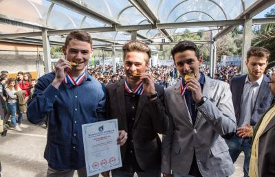 Ascoli Piceno, grande festa per il ritorno dei campioni mondiali della scienza