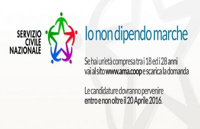  Io non dipendo Marche: servizio civile, 12 posti disponibili per l’aiuto ai tossicodipendenti 