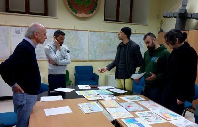 ''Saluti da Grottammare'', scelte le illustrazioni da cartolina