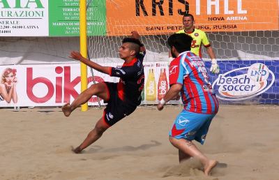 Beach Soccer Championship, il sambenedettese Addarii sbarca a Los Angeles