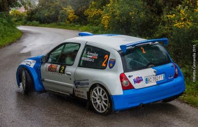 Rally Torri Saracene 2016 ad Armaleo e Vercelli su Renault Clio Super 1600