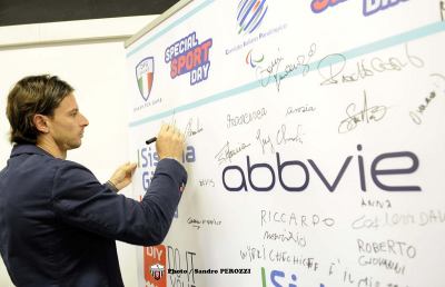 Ascoli Picchio, Special Sport Day: bomber Cacia all’ITIS “E. Fermi”