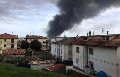 Incendio Italpannelli, Area Vasta 5 rassicura anche su foraggi per animali