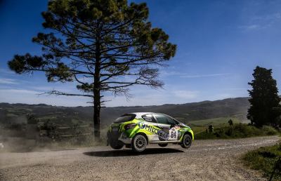 Rally Liburna Terra, CST brilla con Pollara e Princiotto su Peugeot