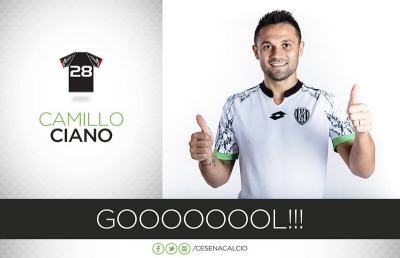 Cesena-Crotone 2-1, gli ex Ciano e Drago rovinano la festa agli Squali