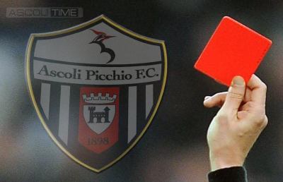 L'Ascoli ha fatto 13 nei rossi. E anche con i gialli le cose vanno male...