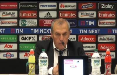 Carpi più vicino alla salvezza. Castori: ''Abbiamo fatto vedere poco la porta al Milan...''